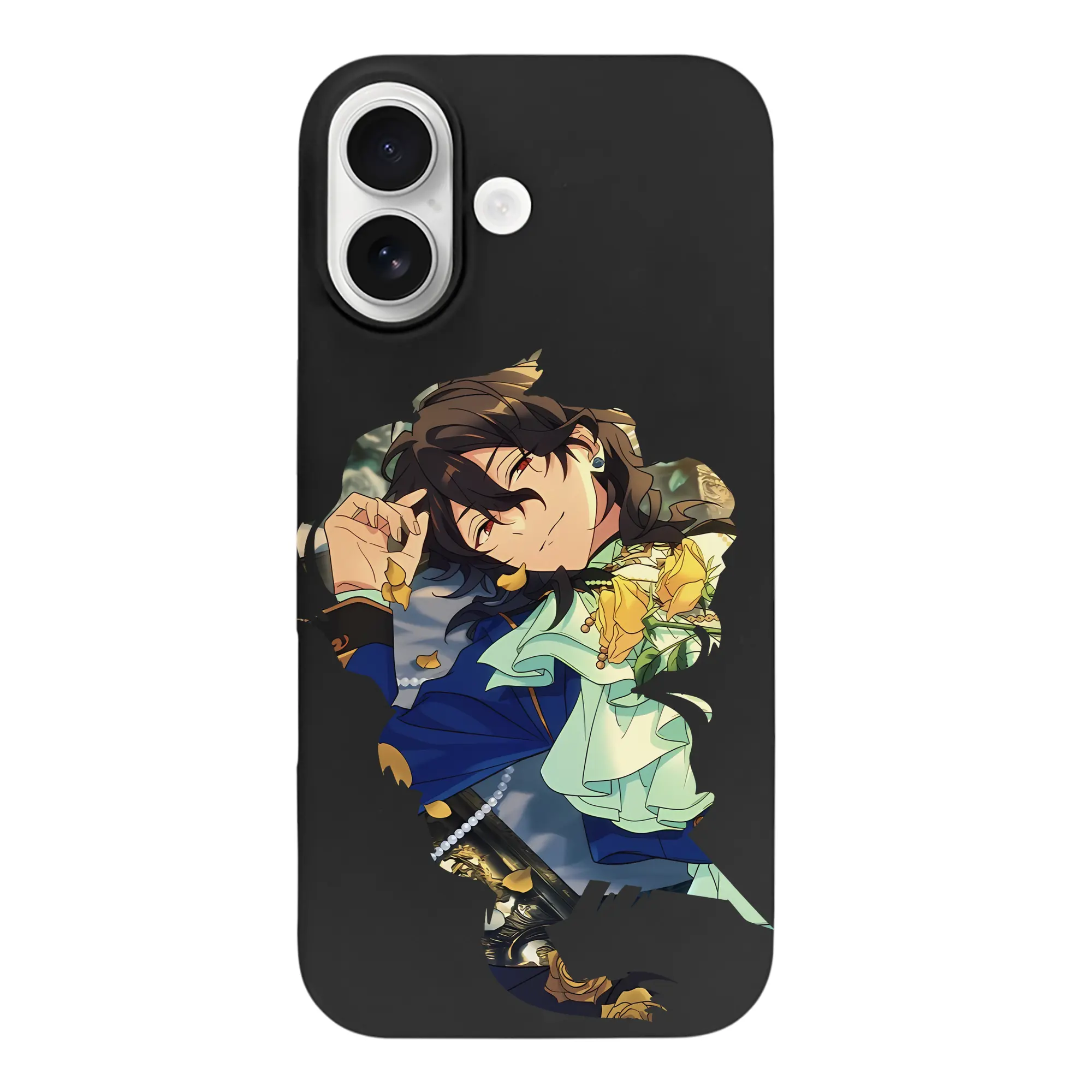 あんさん ぶる グッズ UNDEAD 朔間零 - iPhone 17 シリーズ シリコンケース 薄型 耐衝撃 指紋防止 ソフトタッチカバー 精密フィット 傷防止 保護ケース iPhone 17/17 Air/17 Pro/17 Pro Max 対応